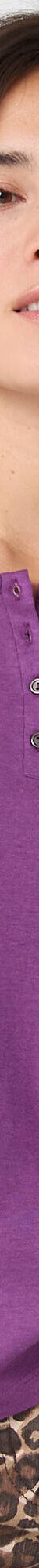 T-shirt col tunisien manches longues (violet) T-shirt col tunisien manches longues (violet)